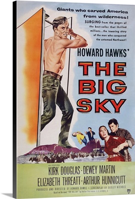 The Big Sky, US Poster Art, 1952
