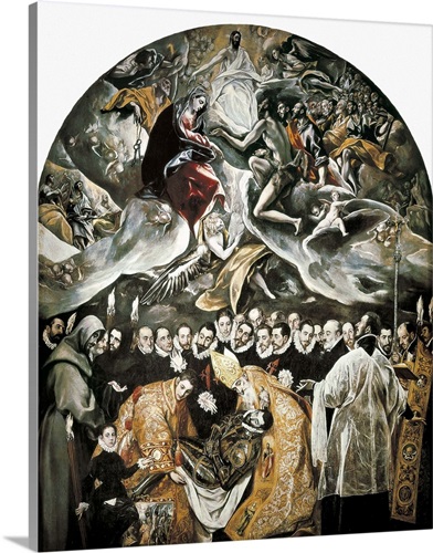 The Burial of Count Orgaz | Great Big Canvas