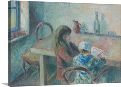 The Children, by Camille Pissarro, 1880