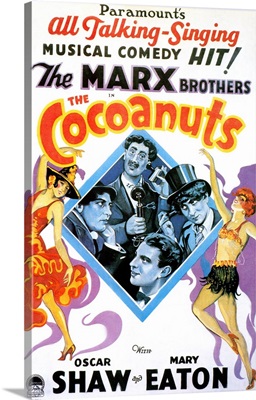 The Cocoanuts - Vintage Movie Poster
