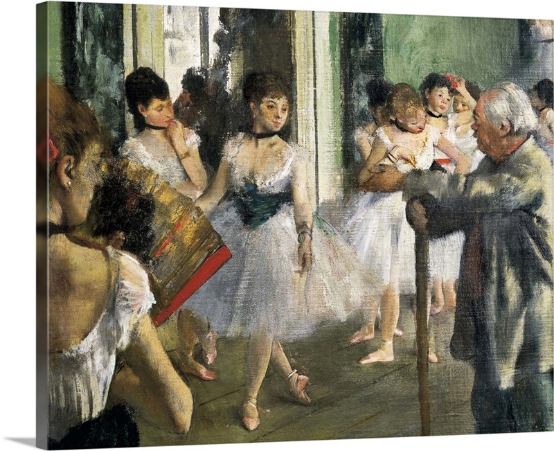 The Dancing Class, Detail | Great Big Canvas