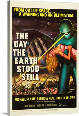 The Day the Earth Stood Still - Vintage Movie Poster