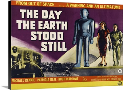 The Day The Earth Stood Still - Vintage Movie Poster