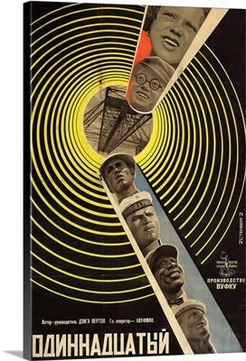The Eleventh Year, Poster By The Stenberg Borthers, 1928