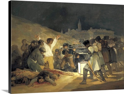 The Executions of Principe Pio Hill at Madrid
