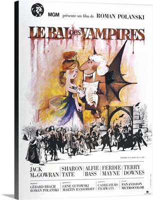 The Fearless Vampire Killers - Vintage Movie Poster (French)