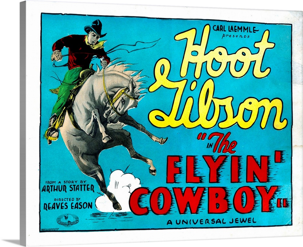 The Flyin' Cowboy, Hoot Gibson, 1928.