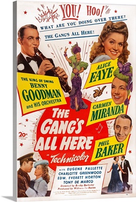 The Gang's All Here, 1943, Poster