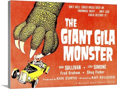 The Giant Gila Monster - Vintage Movie Poster