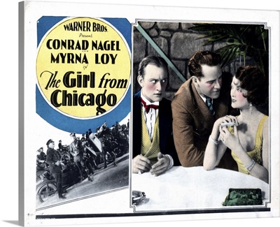 The Girl From Chicago, Conrad Nagel, William Russell, Myrna Loy, 1927