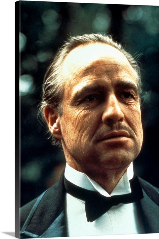 The Godfather, Marlon Brando, 1972 Wall Art, Canvas Prints, Framed ...