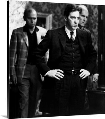 The Godfather: Part II, Al Pacino (Front), Robert Duvall (Right), 1974