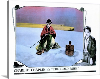 The Gold Rush, Charlie Chaplin, Lobbycard, 1925