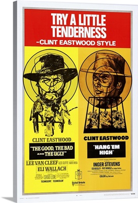 The Good, The Bad and The Ugly And Hang 'Em High Double Poster