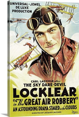 The Great Air Robbery - Vintage Movie Poster