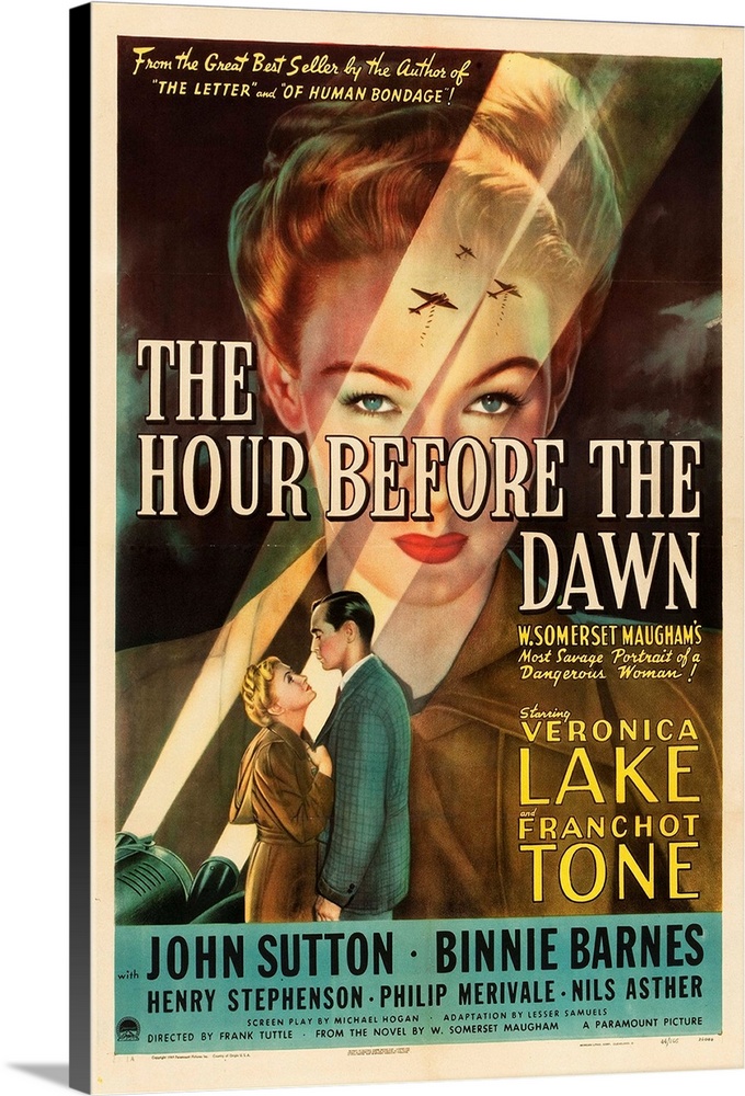 The Hour Before The Dawn - Vintage Movie Poster