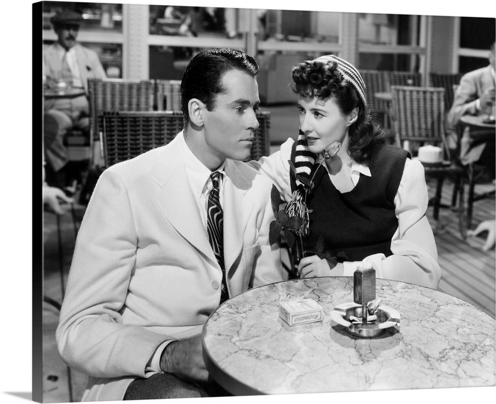 The Lady Eve, Henry Fonda, Barbara Stanwyck - Vintage Movie Still, 1941