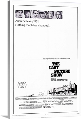 The Last Picture Show, Timothy Bottoms, Jeff Bridges, Ellen Burstyn, 1971