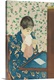 image thumbnail of The Letter, by Mary Cassatt, 1990-91, American print, drypoint and aquatint. Following a landmark exhibition of Japanese c...