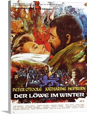 The Lion In Winter, Katharine Hepburn, Peter O'Toole, 1968
