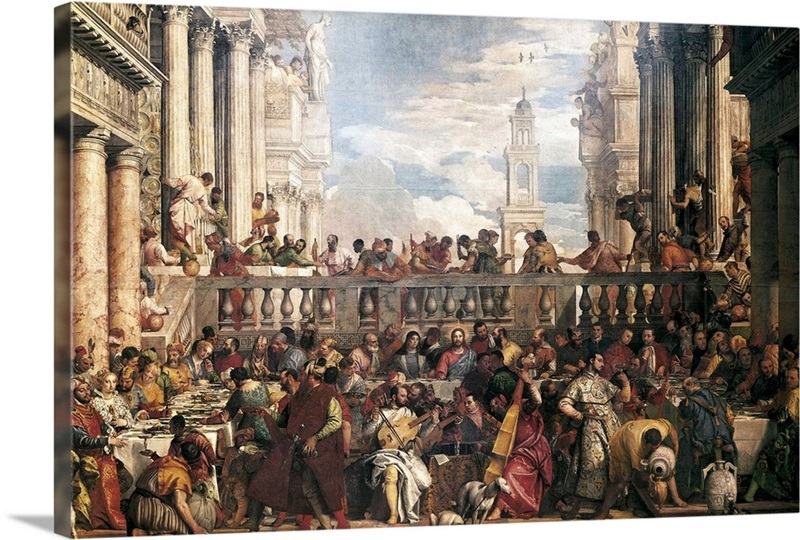 The Marriage Feast at Cana | Great Big Canvas