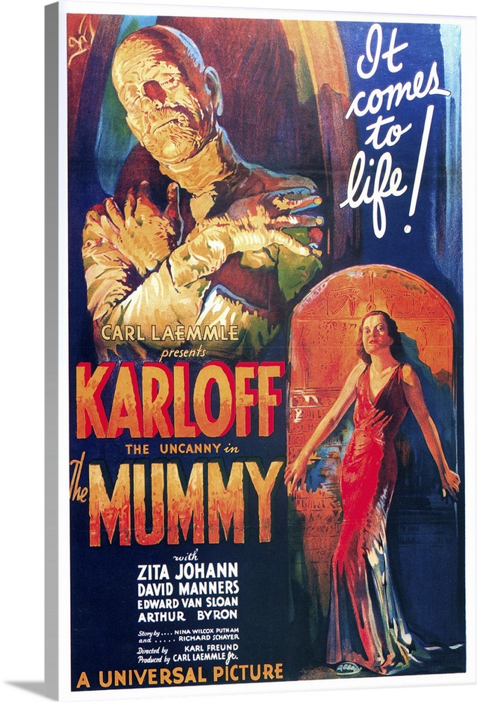 The Mummy, One Sheet Poster, 1932.