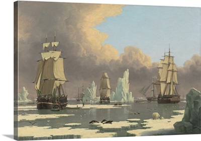 The Northern Whale Fishery: The Swan and Isabella, by John Ward of Hull, 1872