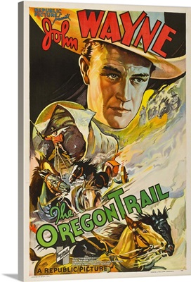 The Oregon Trail - Vintage Movie Poster