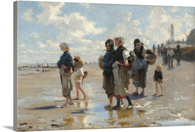 The Oyster Gatherers Of Cancale, 1878