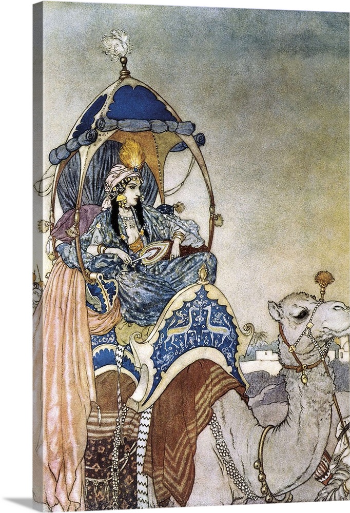 The Queen of Sheba. (1882-1953) Edmund Dulac