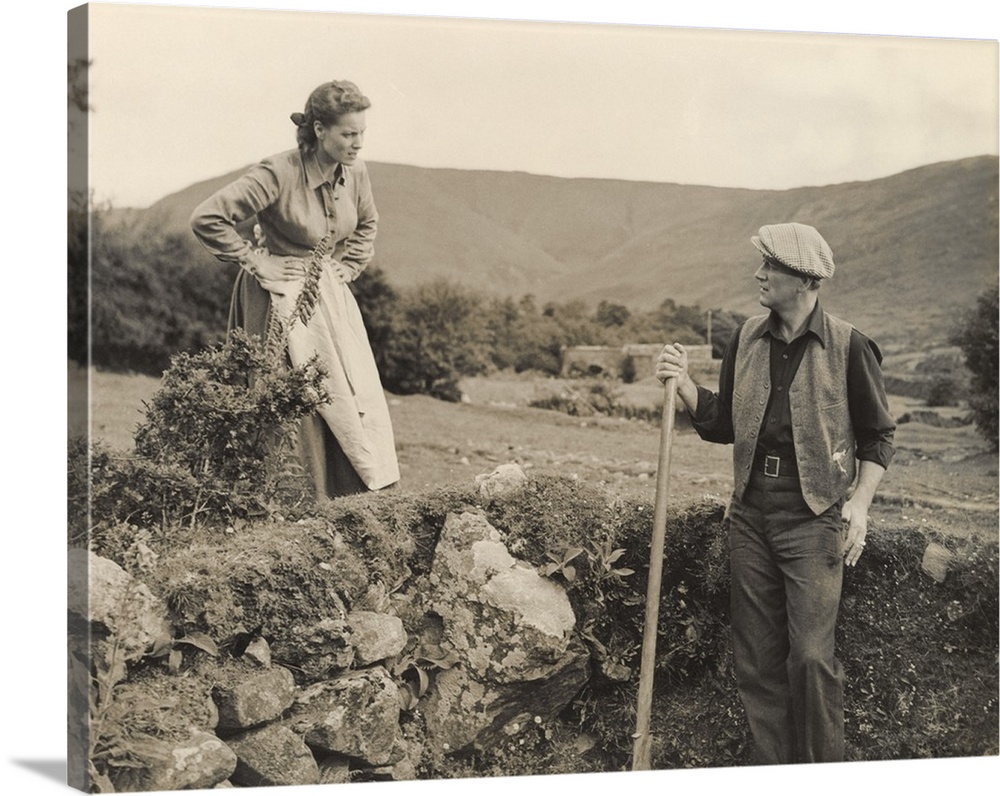 The Quiet Man, Maureen O'Hara, John Wayne, 1952.