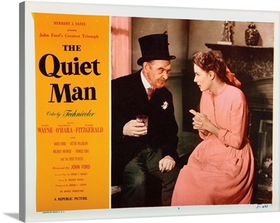 The Quiet Man, From Left, Barry Fitzgerald, Maureen O'hara, 1952