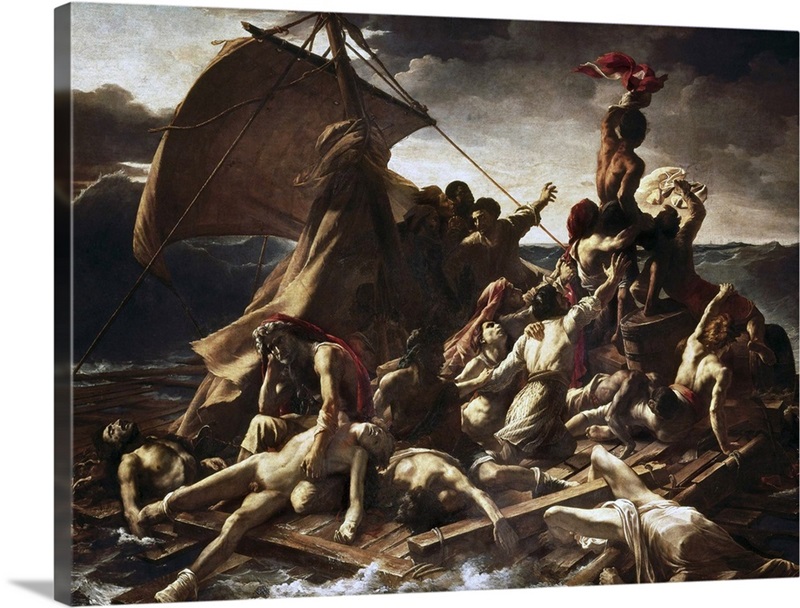 The Raft of the Medusa Great Big Canvas