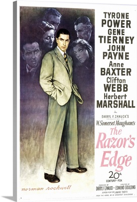 The Razor's Edge - Vintage Movie Poster