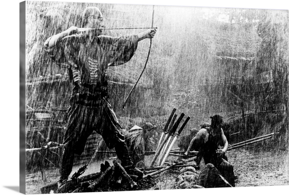 The Seven Samurai, (AKA Shichinin No Samurai), Takashi Shimura, 1954.
