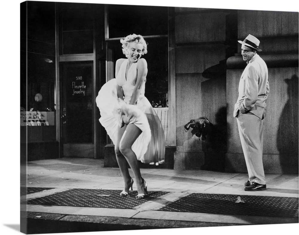 The Seven Year Itch, Marilyn Monroe, Tom Ewell, 1955.