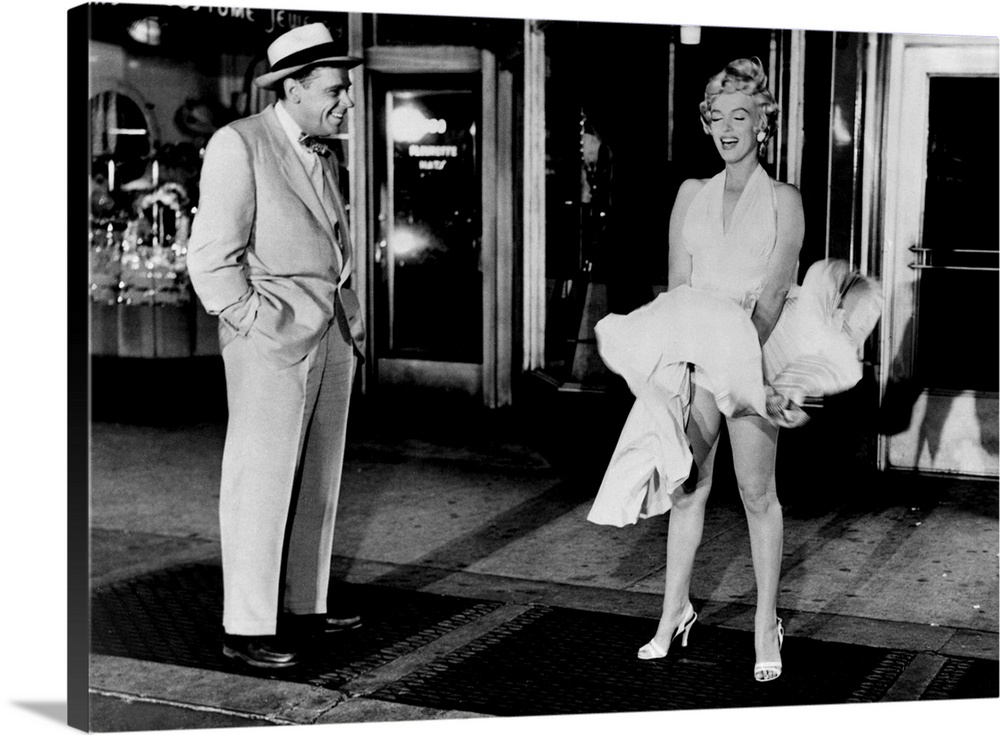THE SEVEN YEAR ITCH, Tom Ewell, Marilyn Monroe, 1955.