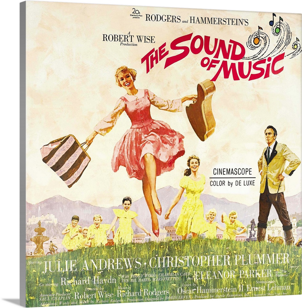 The Sound Of Music, From Left: Julie Andrews, Christopher Plummer, 1965.