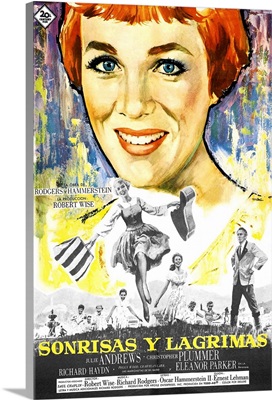 The Sound Of Music, Spanish Poster Art, 1965