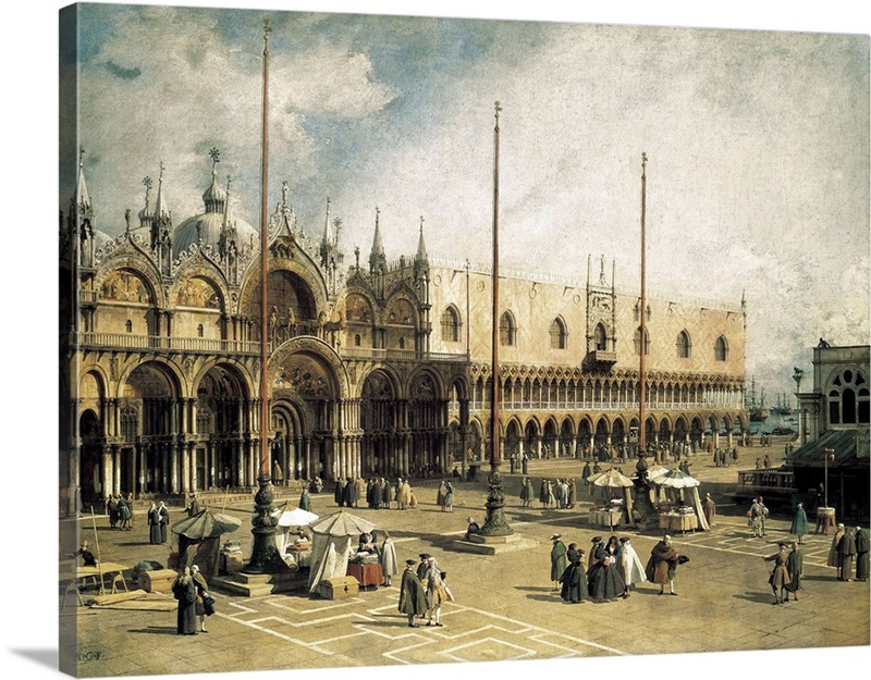 The Square of Saint Mark's, Venice | Great Big Canvas