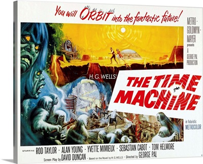 The Time Machine - Vintage Movie Poster