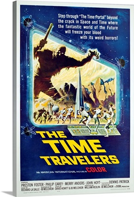 The Time Travelers - Vintage Movie Poster