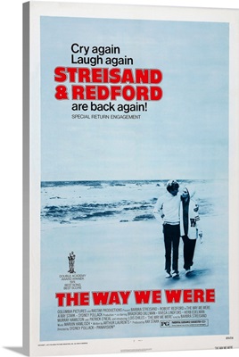 The Way We Were, Us Poster Art, From Left: Robert Redford, Barbra Streisand, 1973