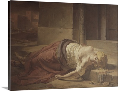 The Wife Of The Levite Of Ephraim, By Cherubino Cornienti, 1846