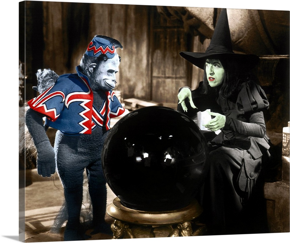 The Wizard Of Oz, Margaret Hamilton (Right), 1939.
