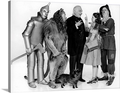 The Wizard Of Oz, Jack Haley, Bert Lahr, Frank Morgan, Judy Garland, Ray Bolger, 1939