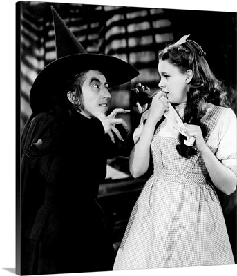 The Wizard Of Oz, Margaret Hamilton, Judy Garland, 1939