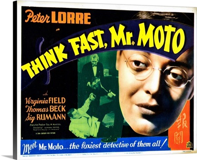 Think Fast, Mr. Moto, Lobbycard, 1937