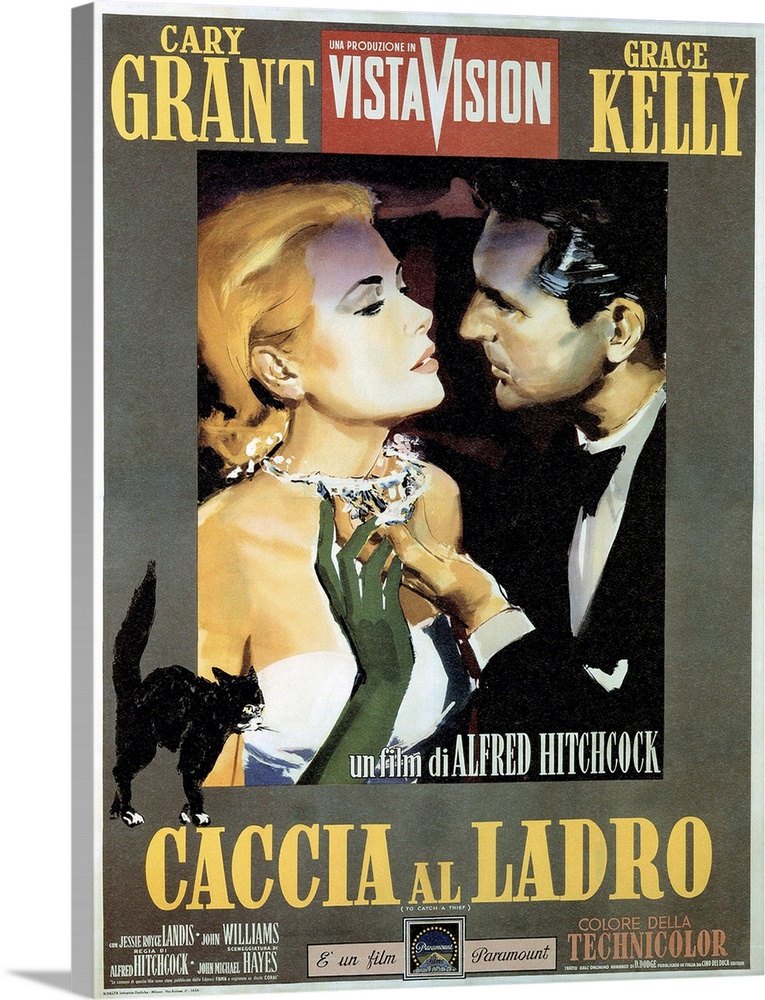 To Catch A Thief, (aka Caccia Al Ladro), Grace Kelly, Cary Grant, 1955.