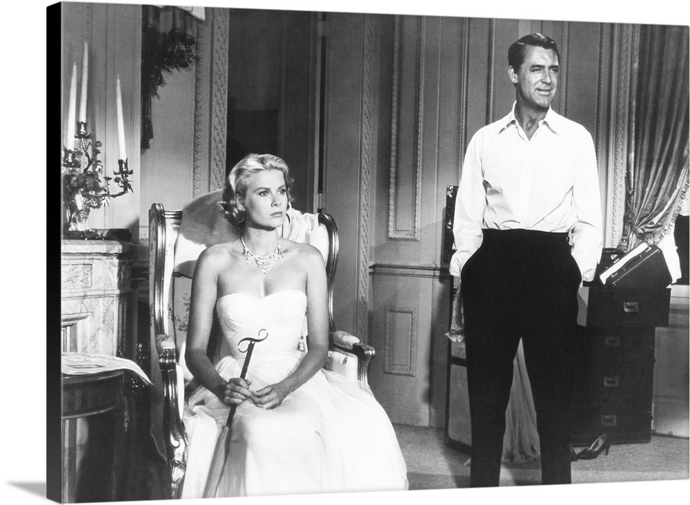 To Catch A Thief, From Left: Grace Kelly, Cary Grant, 1955.